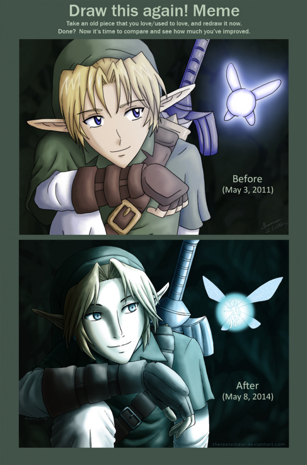 Draw this Again! Illuminated