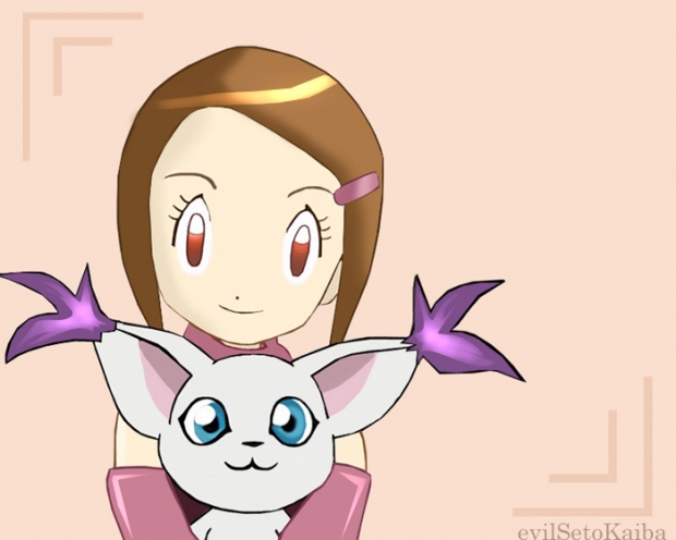 Kari And Gatomon