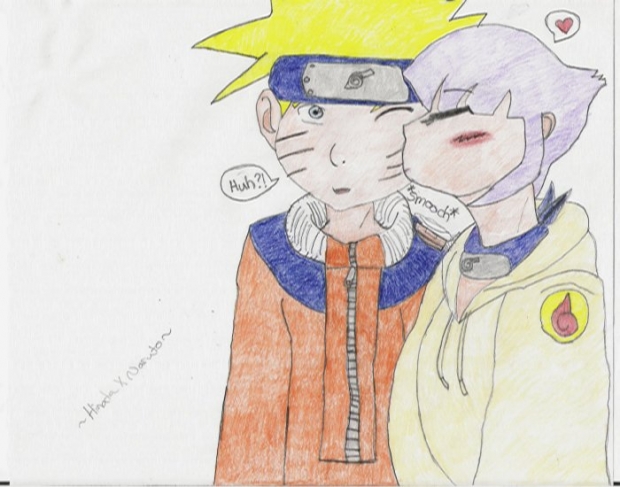Hinata And Naruto 2 - Colored