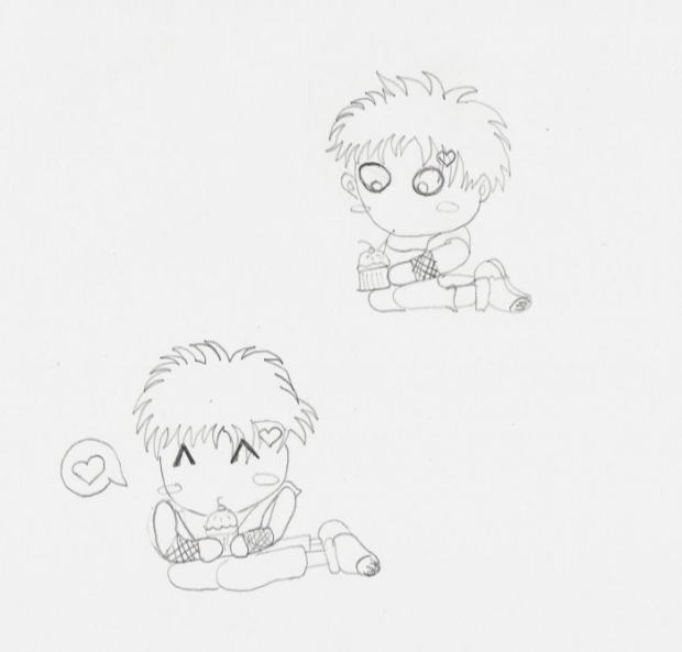 Gaara Loves Cupcakes!