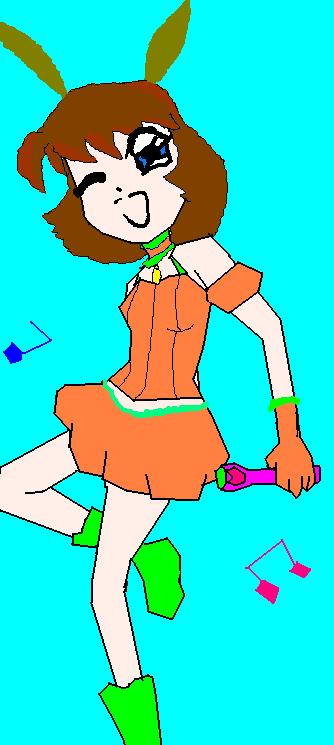 Mew Carrot (with Her Microphone)