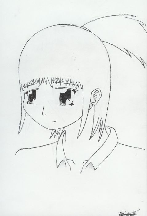 Girl With A Ponytail