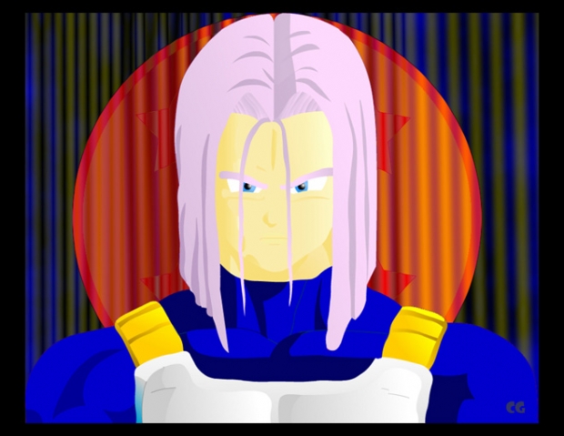 Future Trunks Stares