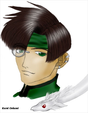 Hakkai Closeup Colored