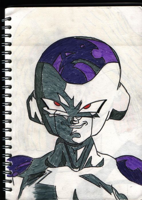 Frieza (coloured Pens)