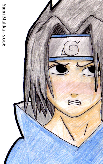 Sasuke's Ticked Off