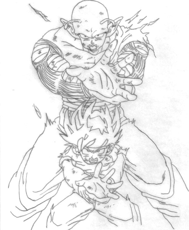 Piccolo And SSJ Gohan
