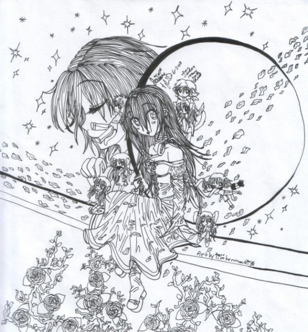 Rosa Soltera De La Luna