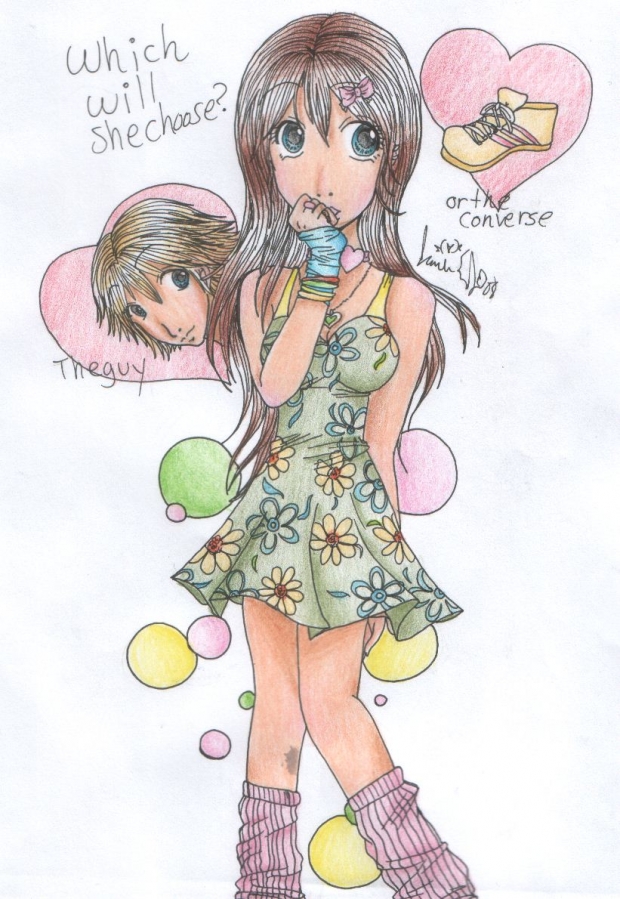 Which Will She Choose?!