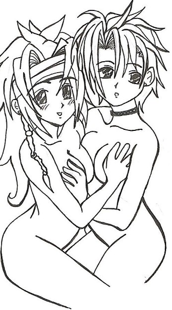 X-2 Rikku And Paine.