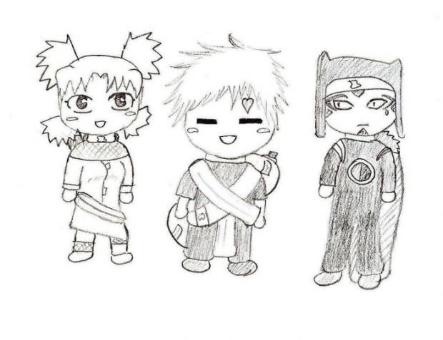 The Sand Chibi's!!!