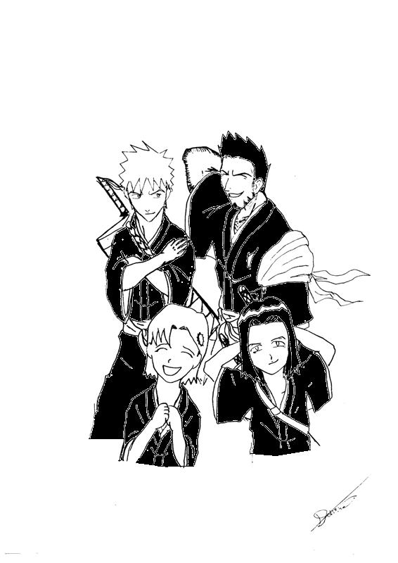 The Kurosaki Family As Shinigami