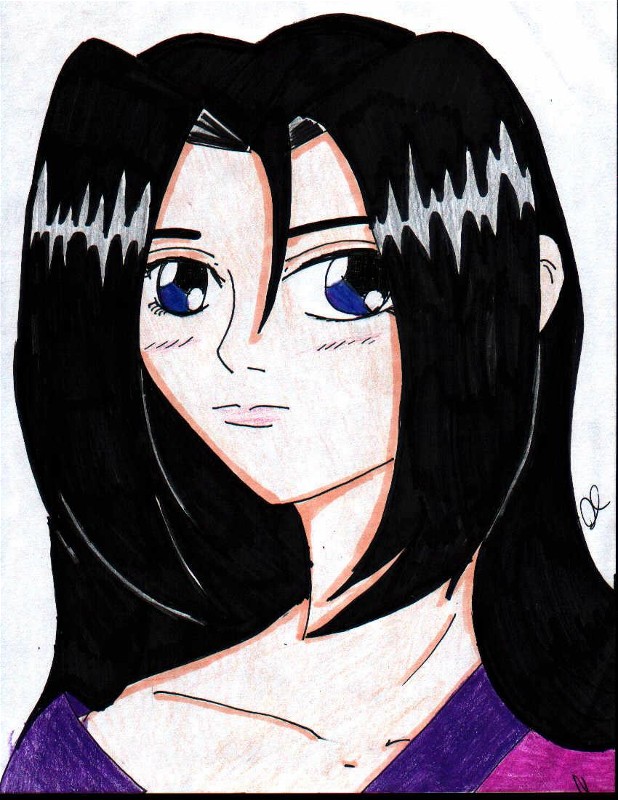 Haruka With Her Hair Down