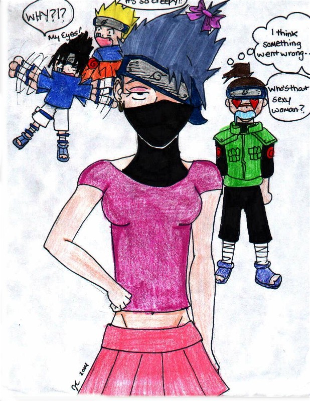 Kakashi's Sexy No Jutsu