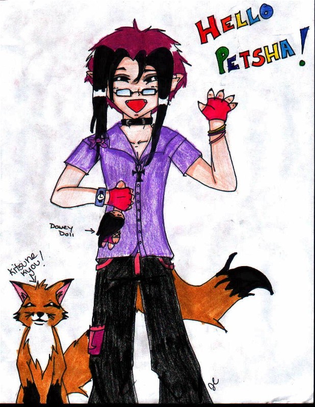 Kyou And His Kitsune Form