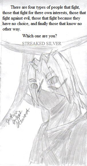 Streaked Silver Page One