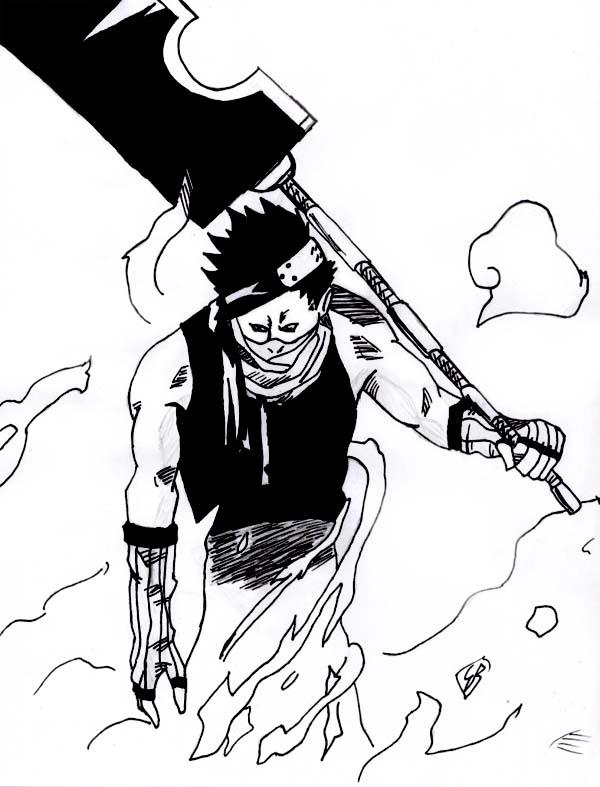Zabuza In Mist