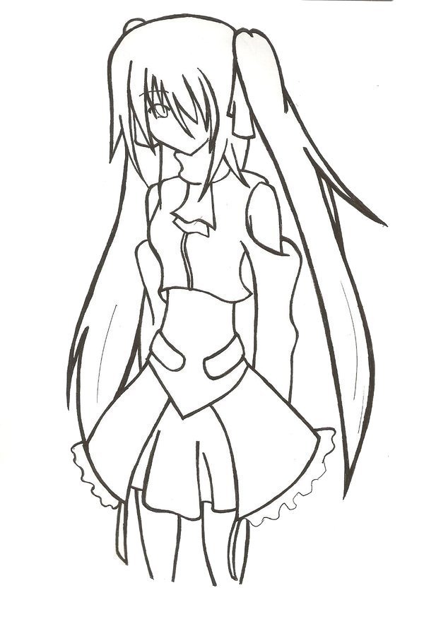 girl from an anime pix