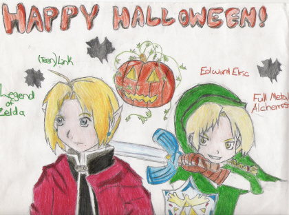 Link And Ed Halloween