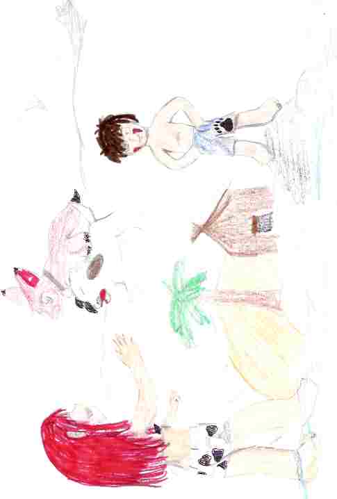 Sekf Portrait, Me And Kiba