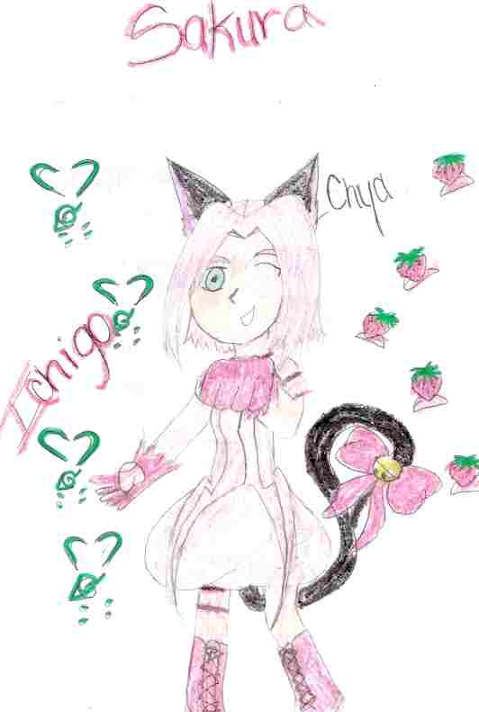 Sakura As Ichigo From Tokyo Mew Mew