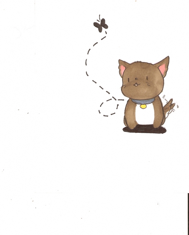 Doggie and Butterfly