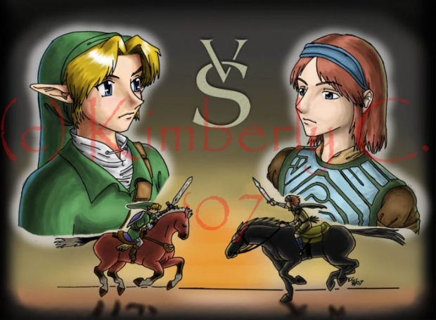 Link Vs Poncho Boy