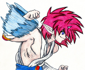 Colored Tornado Fist