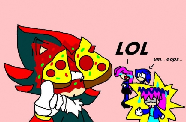 Pizza Fight!!! Xd