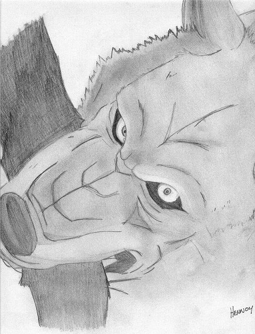 Hige Biting Darcia's Leg