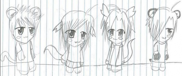 Group Chibi Animal Pic