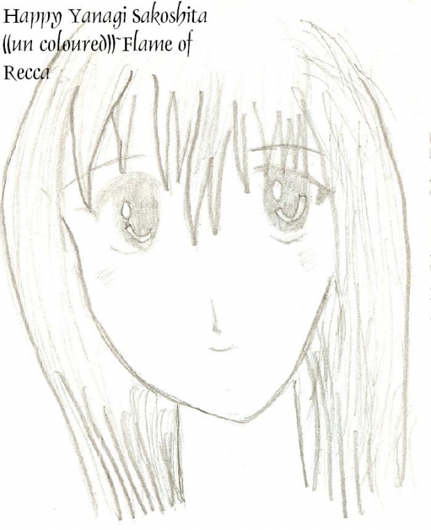 Happy Yanagi ((uncoloured))