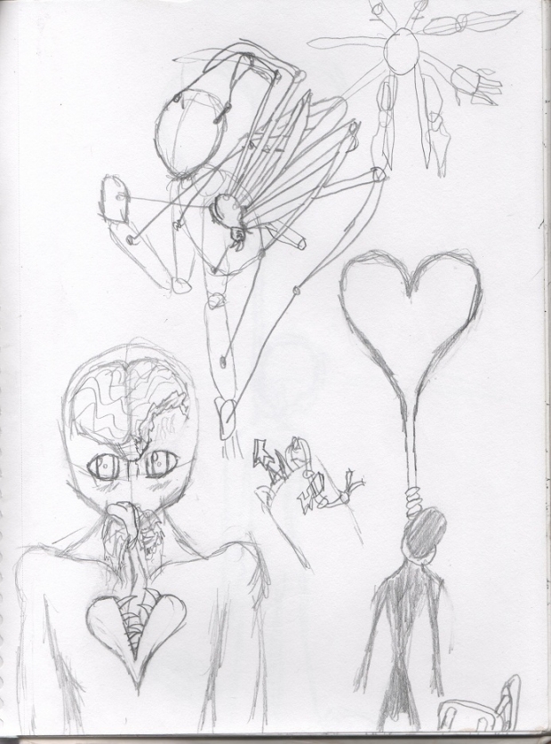 Dark Heart Sketches