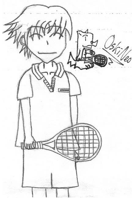 Fuji Syusuke Doodle W/raquet