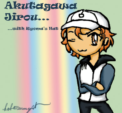 Jirou With Ryoma's Hat