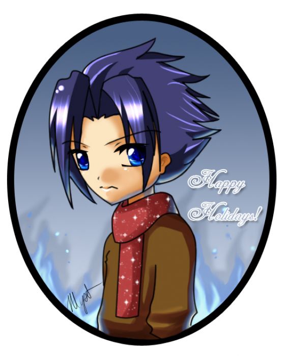 Happy Holidays From Sasuke