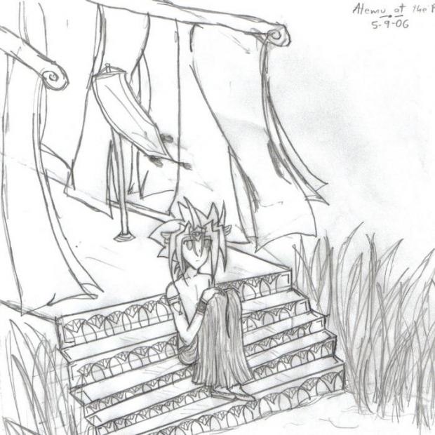 Atemu At The Pond*resized*