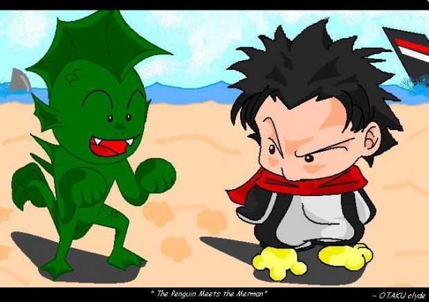 Penguin Meets Merman