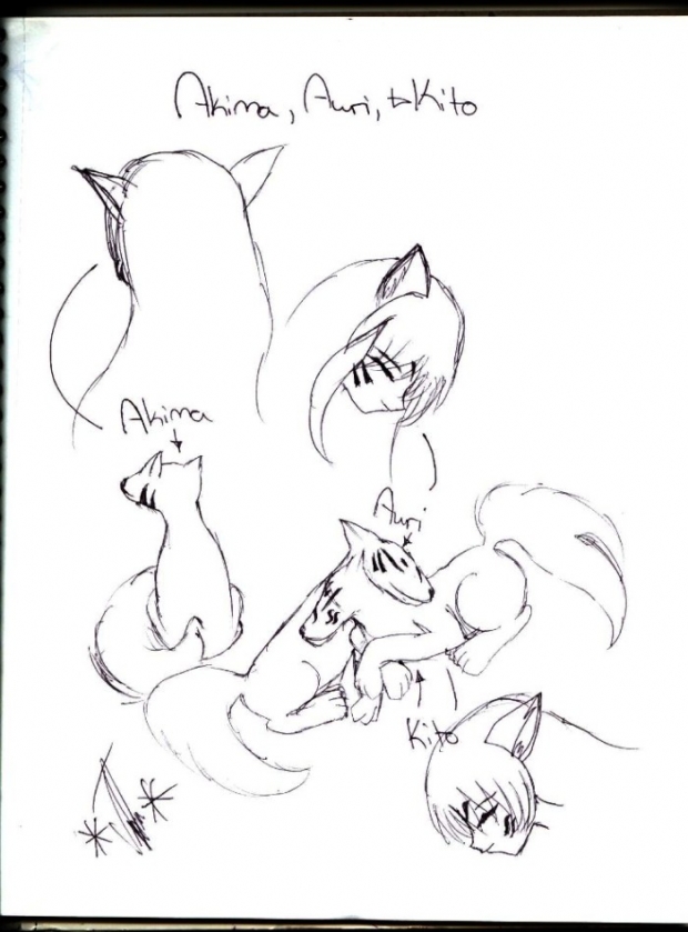 Akima,auri,&kito (my Daughters)