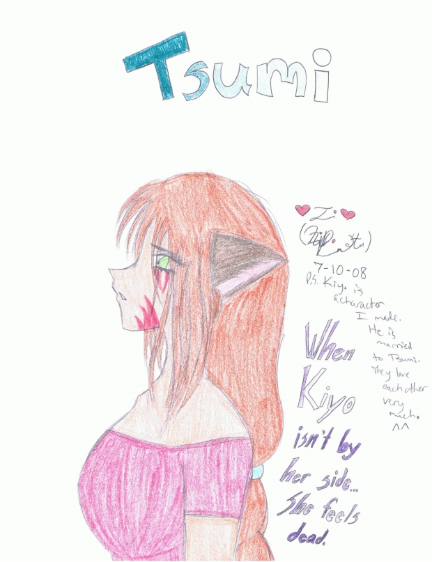 Tsumi: When Kiyo isn't with her...