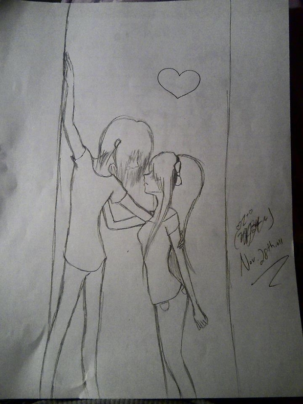 Emo boy...loves his scene girl.