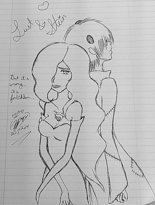 Crossover: Dr. Stein X Lust: Forbidden