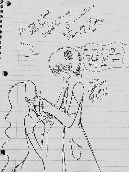 Crossover: Dr. Stein X Lust: Breathe Me