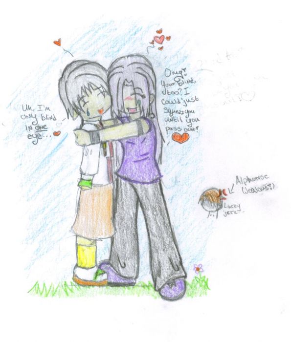 Omg!! Your Blind Too!!?