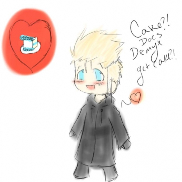 Demyx Gets Cake!!
