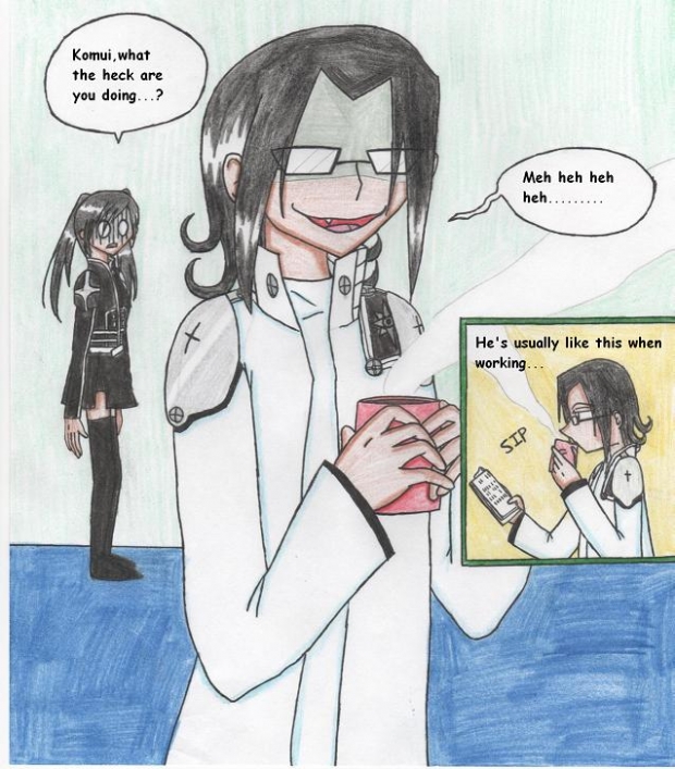 D.gray-man Character:komui Li