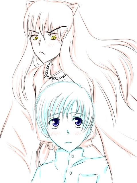 random Inuyasha & Houjo q.q