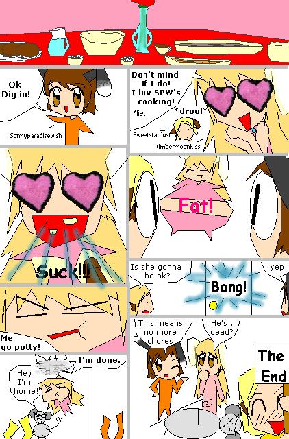 Random Comic About Timby And Food