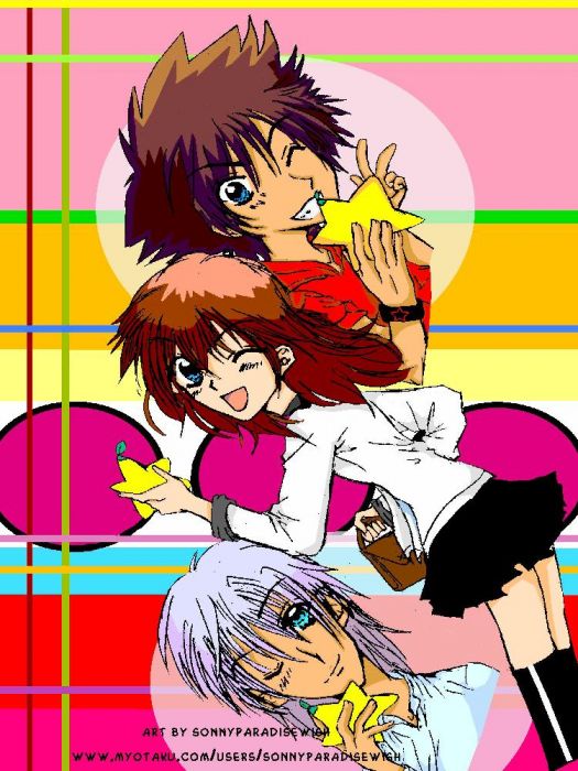 Sora, Kairi, Riku^^paopu Legend