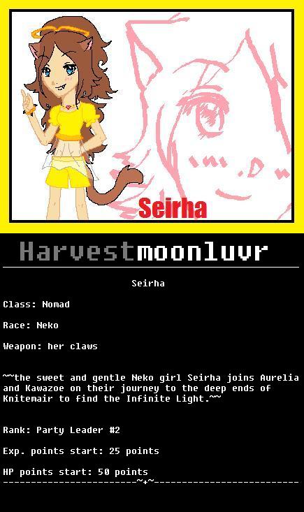 Harvestmoonluvr's membership card